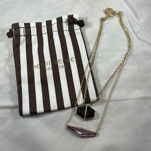 Henri Bendel Double Necklace